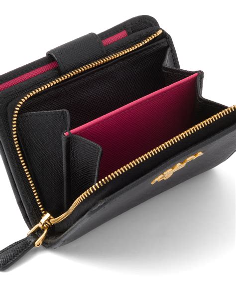 prada saffiano cuir wallet|authentic Prada saffiano leather wallet.